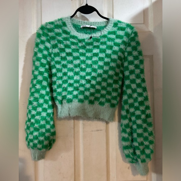 Zara green sweater 💚 - Picture 2 of 4